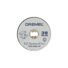 Lot de 12 disques à tronçonner métaux EZ SpeedClic pour outil multi-usage - diamètre 38 mm - armé fibre de verre