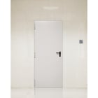 Porte métallique coupe-feu 1 heure SPLIT CE blanc RAL 9010 1 vantail 2050 x 900 mm