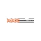 Fraise à rainurer/dresser carbure ME232.0W4B - Diamètre : 12 mm - Revêtement : WJ30ED - Nombre de dents : 4 - Longueur de coupe : 26 mm - Queue cylindrique avec méplat