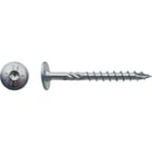 Vis pour construction bois tête ronde large Torx® Zingué