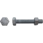Boulon tête hexagonale SB ISO 4017/4032 Filetage total classe 8,8 galvanisé