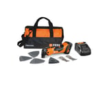 Machine oscillante sans fil AMM 500 PLUS - 18V - batterie 4Ah - 18 accessoires - sac de sport - MY36