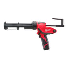 Pistolet à colle sans fil M12™ PCG 310C-201B - 12V - 1780 nm - 310 ml - batterie 2Ah - chargeur - sac de transport - MY36