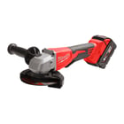 Meuleuse d'angle sans fil - diamètre 125 mm - M18 BLSAG125XPD-402X - 18 V - 2 batteries Red Lithium 18V 4Ah - chargeur - HD BOX