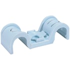 Crochet plastique P-CLIP double