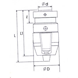 Mandrin de perçage auto-serrant STANDARD