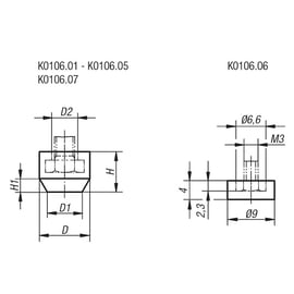 Embout pour vis 05280