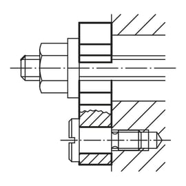 Rondelle pivotante 07520