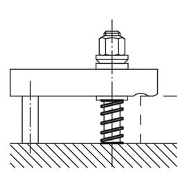 Ressort de compression 07650 - Diamètre : 8,5 mm