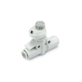 Limiteur de débit avec indicateur série AS-FS - 6 mm - axial - AS2002FS-06