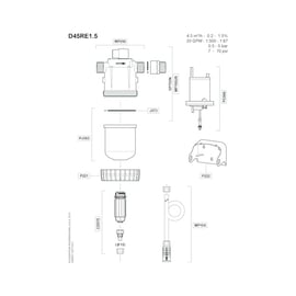 Pompe doseuse D45 RE