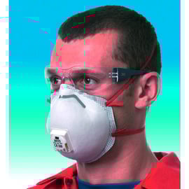 Masque coque à usage unique série 8833 (boîte de 10) - FFP3 NR D