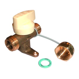 Robinet vanne ROIA avec bouchon et attache sous sachet - 1/2"