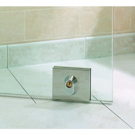 Serrure basse 1358 pour porte en verre