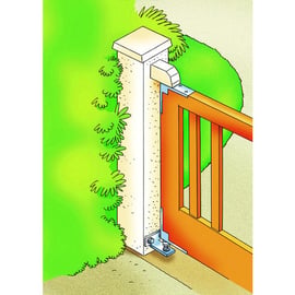 Pivot de portail bois SERIE 500 à visser