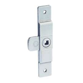 Batteuse en applique en inox carré de 6 mm réversible