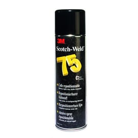 Colle en aérosol repositionnable SCOTCH WELD 75 - 500 ml