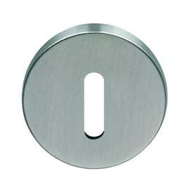 Rosace ronde inox 304 pour béquille série EST clé L la paire
