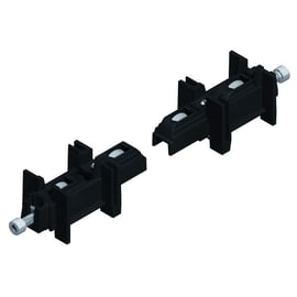 Kit chariots de rénovation double réglable BR DS4535 pour coulissant aluminium