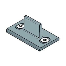 Guide du bas pour porte coulissante intérieure