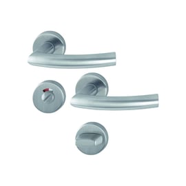 Ensemble sur rosace inox F69 TRONDHEIM