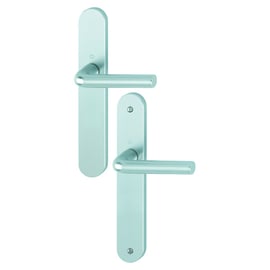 Ensemble sur grande plaque ARLES argent F1 bec-de-cane