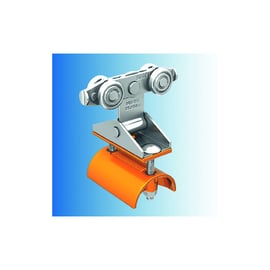 Chariot a support oscillant pour câble 2432P charge 25 kg