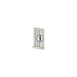 Tringle pour serrure 3 points de volet battant 1500 x 20 x 4 mm