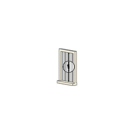 Tringle pour serrure 3 points de volet battant 1500 x 20 x 4 mm