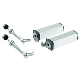 Charnière à ressort pour portillon SWING 40 avec tige filetée longueur 130 mm