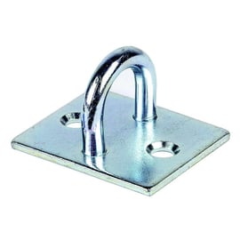 Piton pour porte-cadenas renforcé 46 x 40 mm a visser