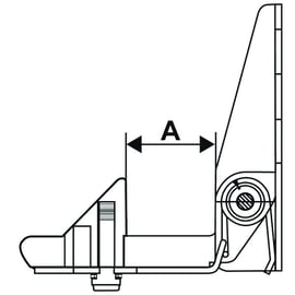 Arrêt automatique de volet battant aluminium