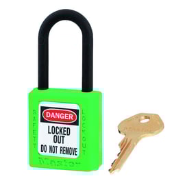 Cadenas de consignation XENOY 406 avec anse composite de 38 mm varié vert