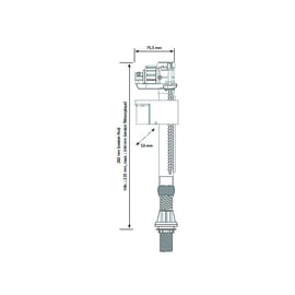 Robinet flotteur COMPACT 99B réglable en hauteur