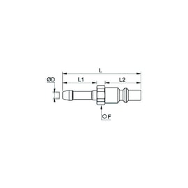 Embout pour coupleur pneumatique 9094U06