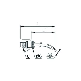 Embout de soufflette 0690 06 - Diamètre : 2,5 mm