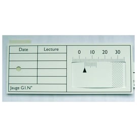 Fissuromètre avec vernier 1/10 - Capacité : 30 mm - Boîte de 10