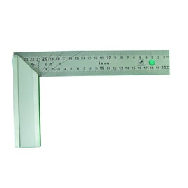 Équerre de menuisier en aluminium lame inox