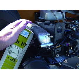 Peinture haute température ALU HT  en aérosol - aluminium - brillant - 500 mL