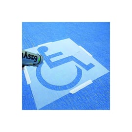 Canne pour peinture de traçage TOP - 1 roue - 40 mm