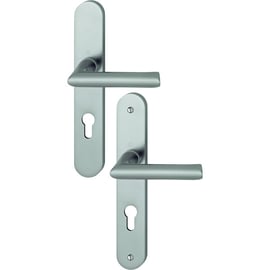 Ensemble sur grande plaque CONFLUENCE inox F9