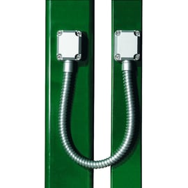 Passe-câble en applique DVK inox longueur