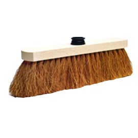 Balai coco zébré à visser - 29 cm