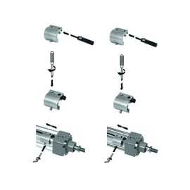 Collier pour détecteur vérin série 494 - plastique - D25