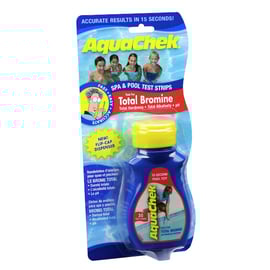 Kit testeur 50 bandelettes pour brome total pH TH alcalinité