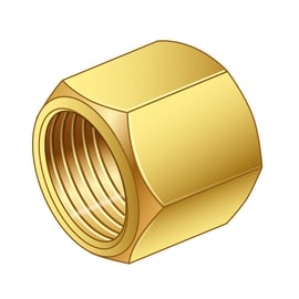 Manchon laiton - 1/4"