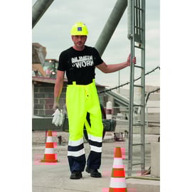 Pantalon haute visibilité POLARIS jaune/marine