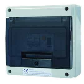 Coffret de protection de pompe à chaleur triphasée 10 A