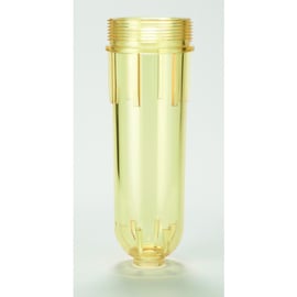 Cloche transparente pour filtre domestique