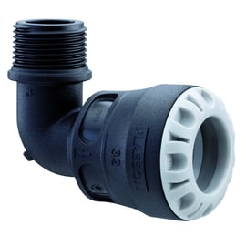 Coude à compression fileté 10850